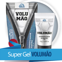Super Gel Volumão Super Aumento Peniano e Mega Ereção